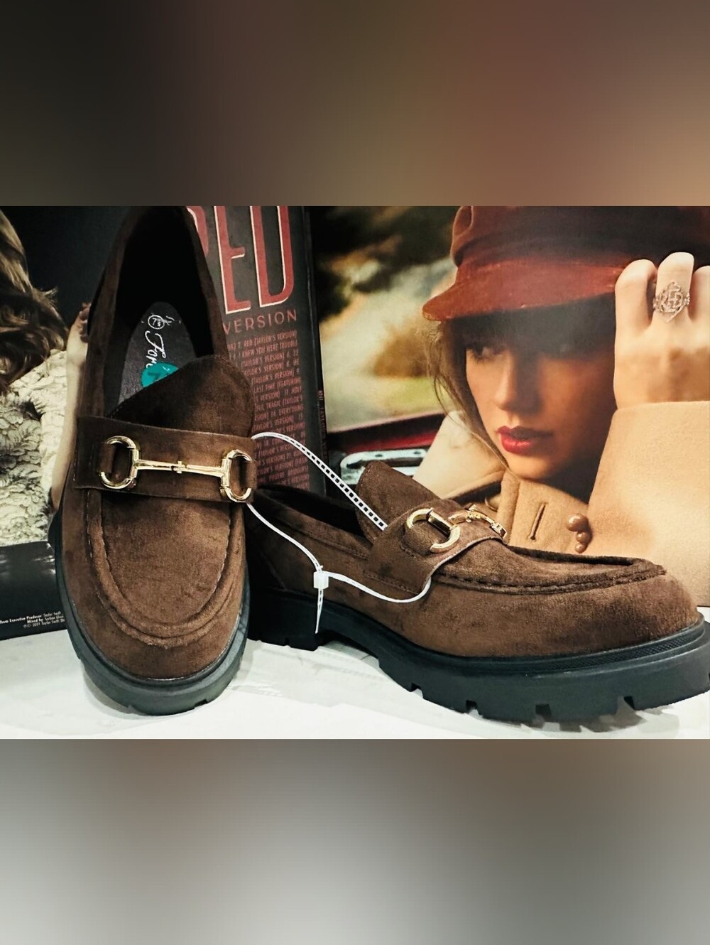 NEW Forever Brown Loafers 🤎 | Size 7.5 | Chic Gold Hardware